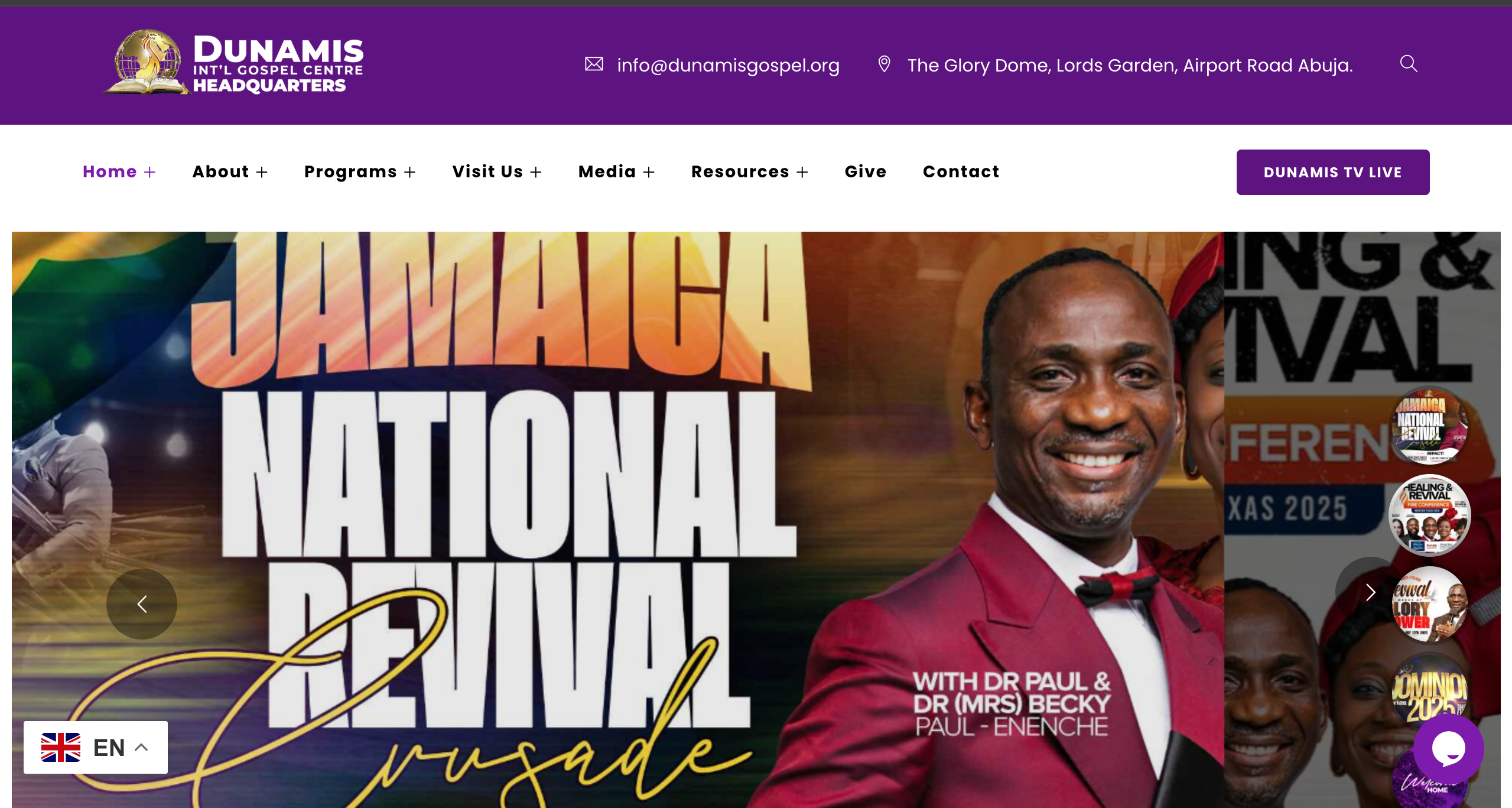Dunamis International Gospel Centre